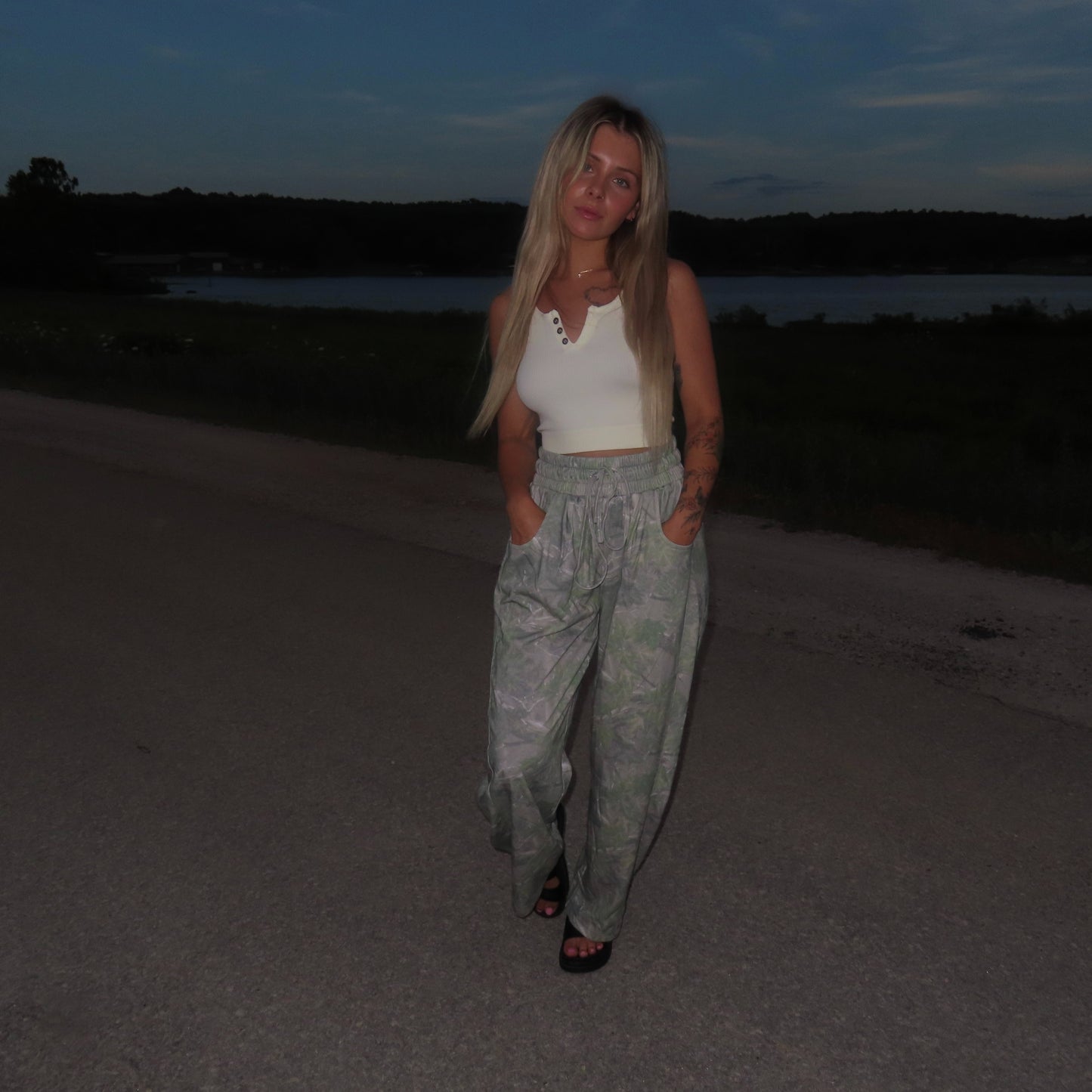 Stevie Barrel Pants