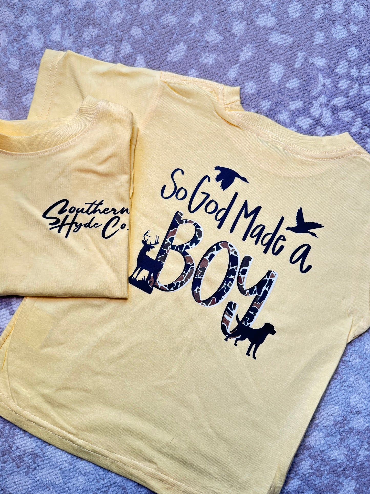 So God Made a Boy Tee