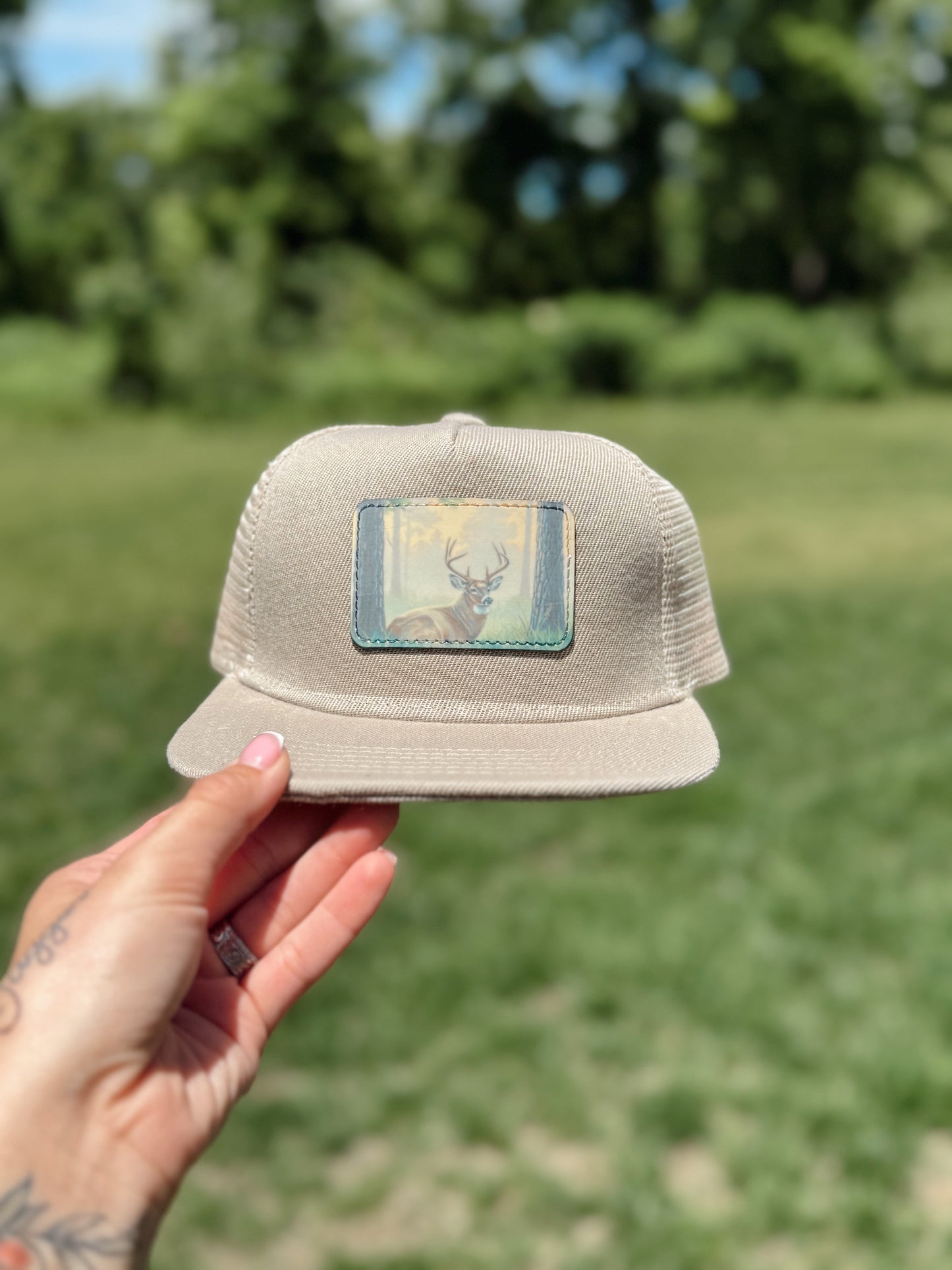 “Sunset Buck” Toddler Trucker Hat