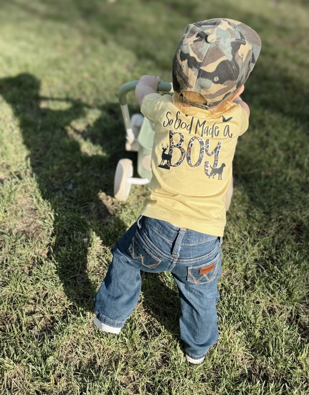 So God Made a Boy Tee