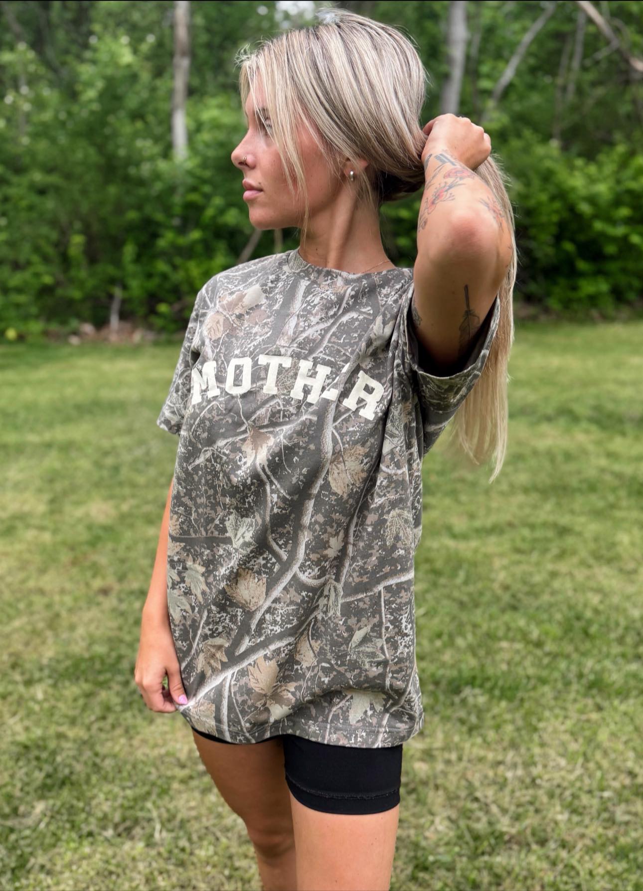 Mother Puff Camo Tee
