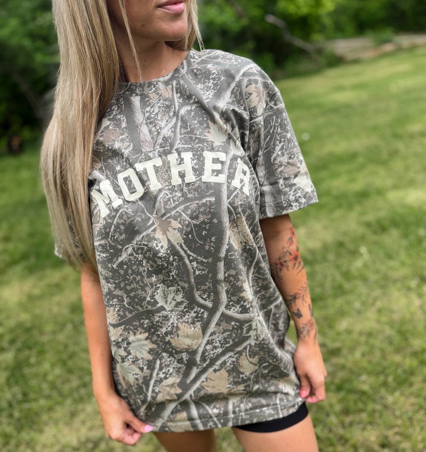 Mother Puff Camo Tee